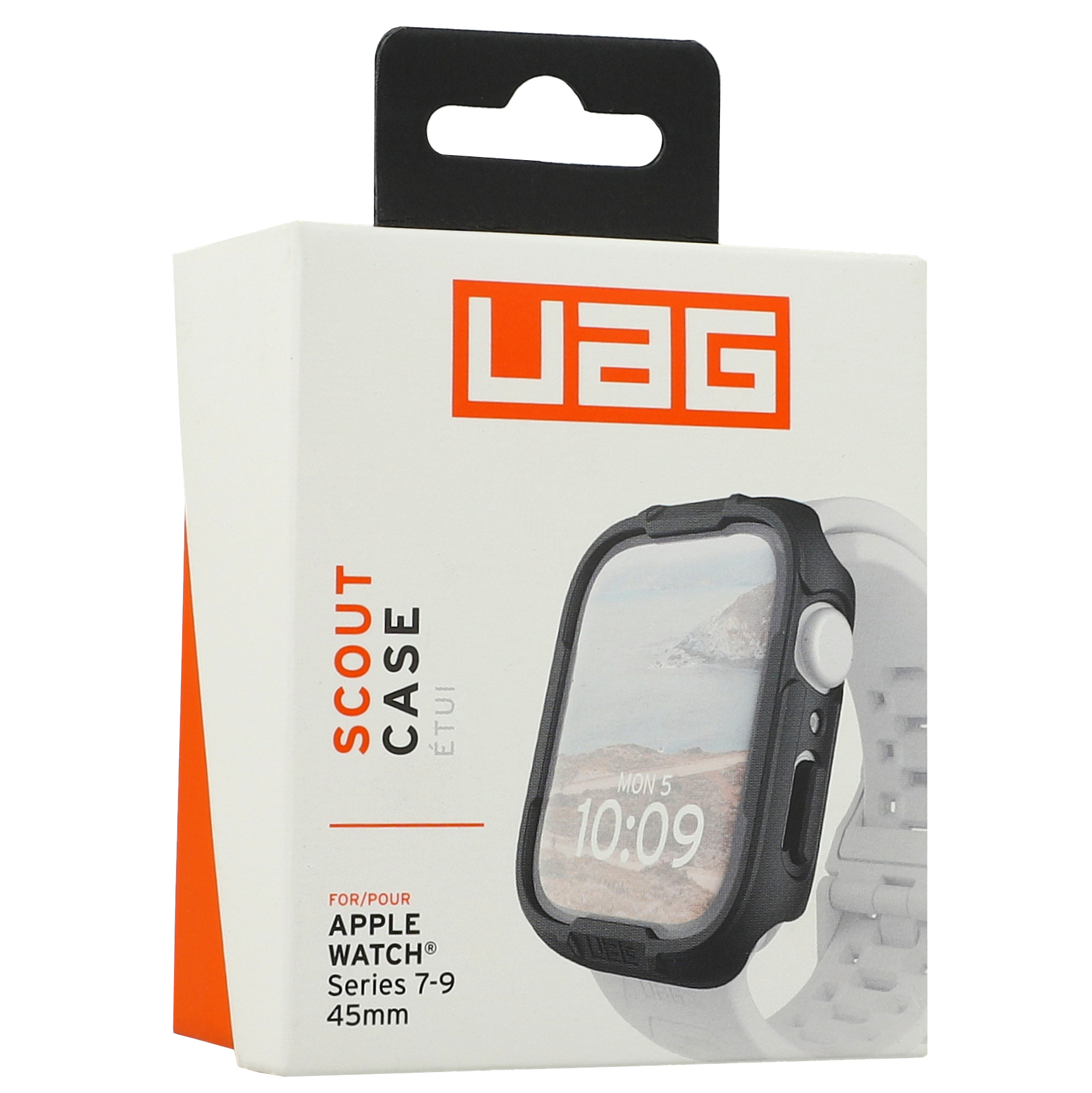 Etui pancerne Urban Armor Gear Scout dla Apple Watch 8 / 7 45mm, oliwkowe.